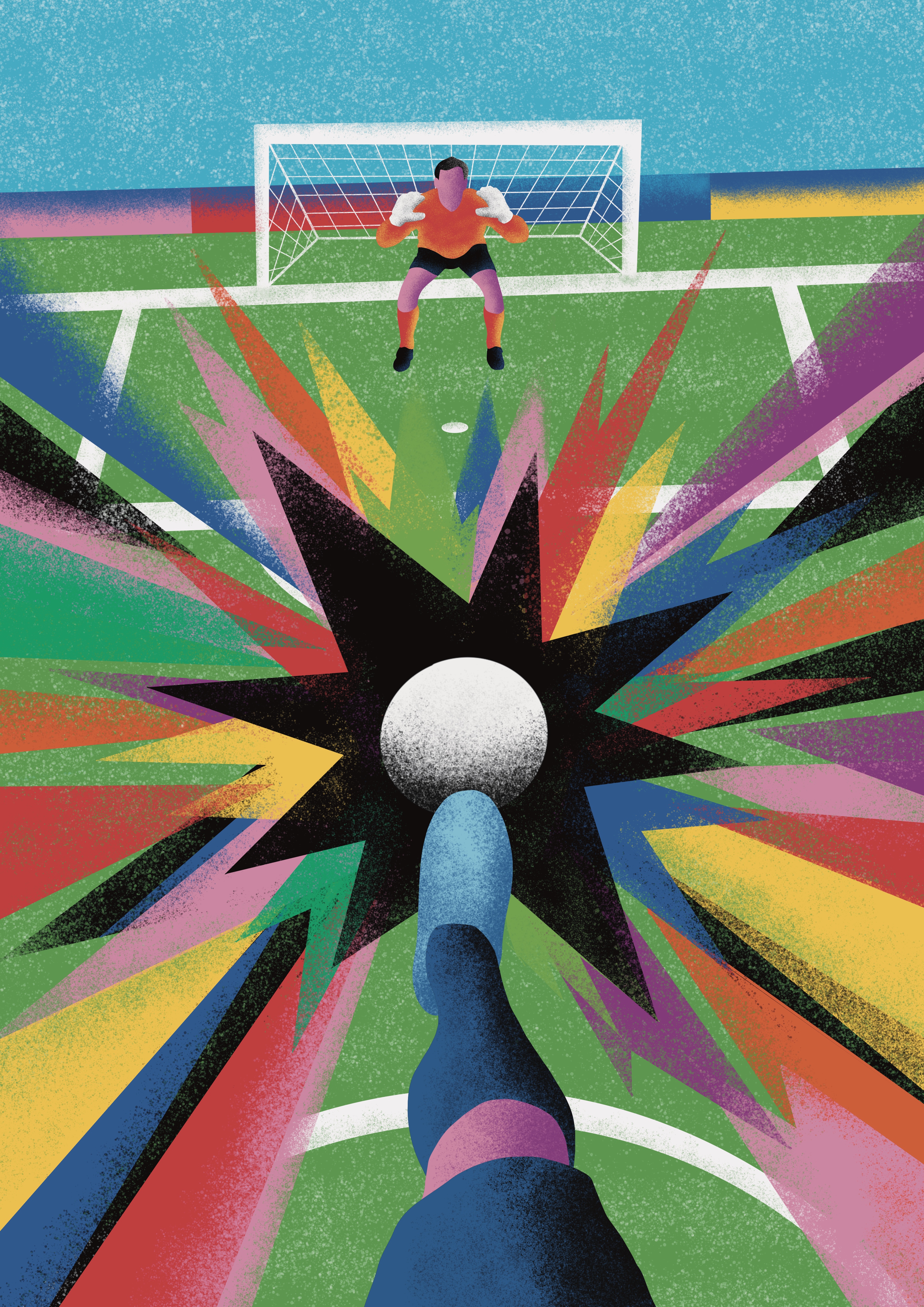 Pointard — digital painting de Nicolas Milon-Domecyn, 42x29 cm, 2024