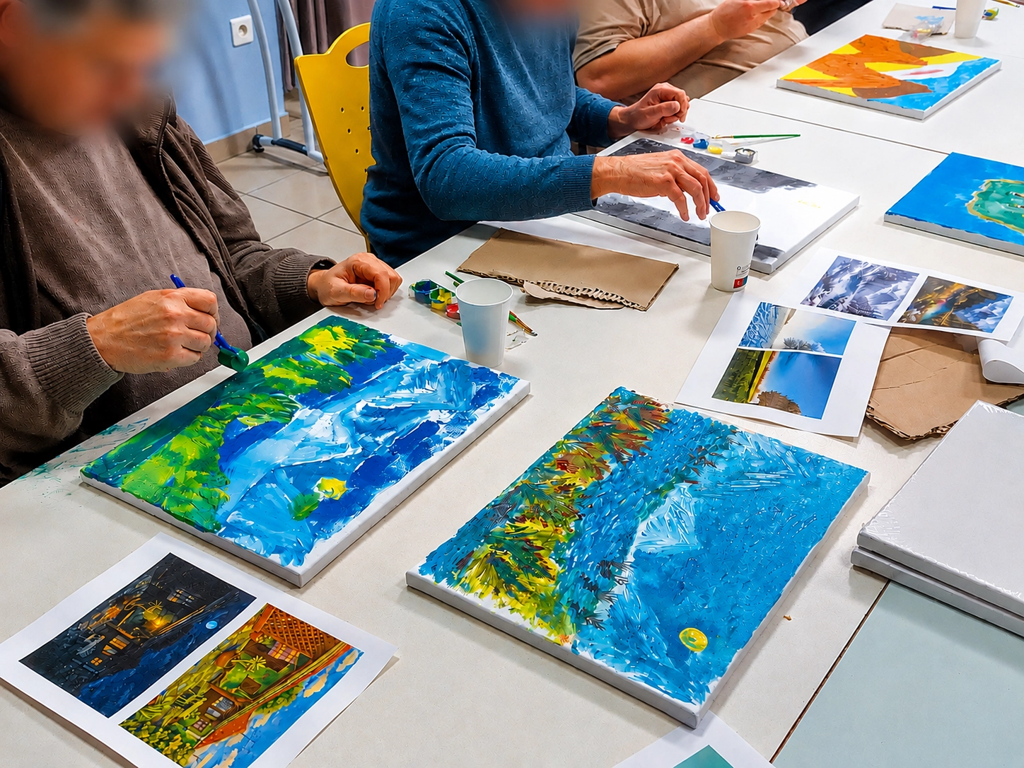 Atelier de création artistique